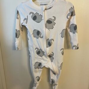 Old Navy Baby Elephant Onesie